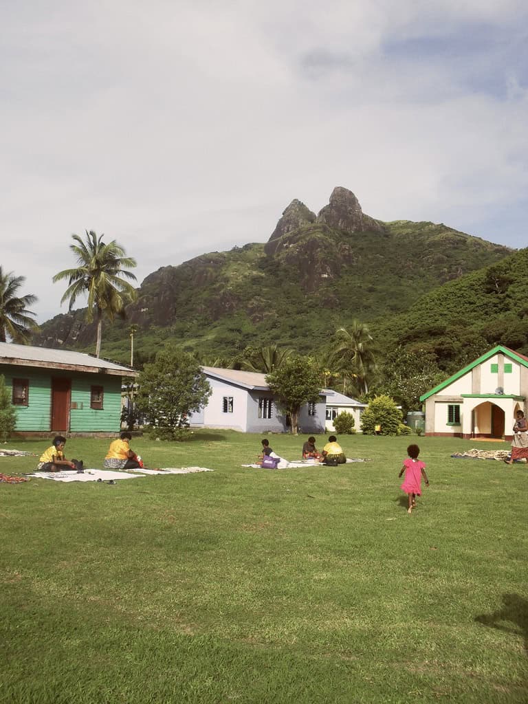 fiji village visit