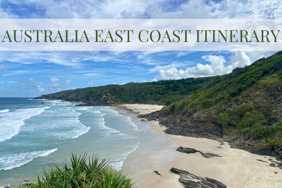 australia east coast itinerary